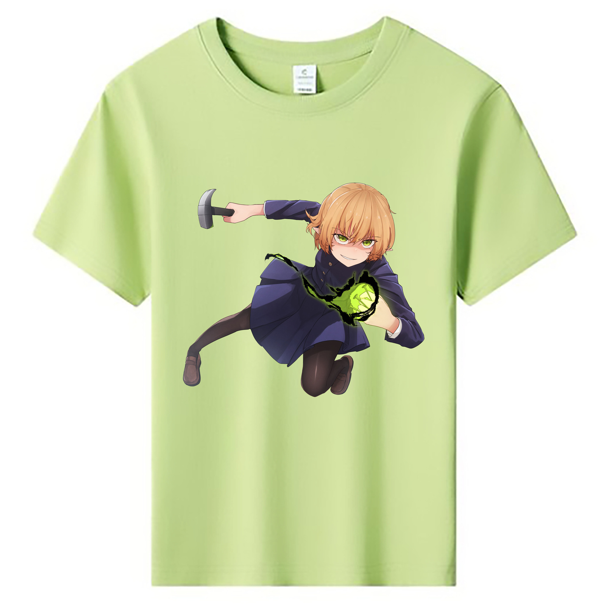 （画像用） 呪術廻戦 Jujutsu Kaisen 綿100％キッズTシャツ（フロントプリント）